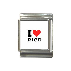 I Love Rice Italian Charm (13mm) by ilovewhateva