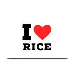 I Love Rice Plate Mats by ilovewhateva