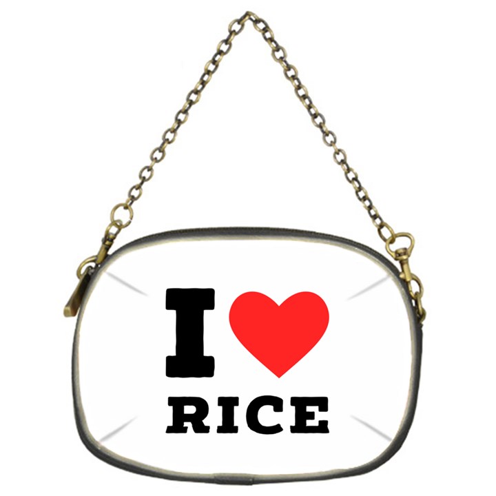 I love rice Chain Purse (One Side)