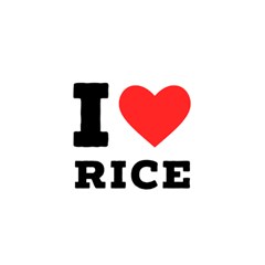 I Love Rice Play Mat (rectangle) by ilovewhateva