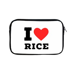 I Love Rice Apple Macbook Pro 13  Zipper Case by ilovewhateva