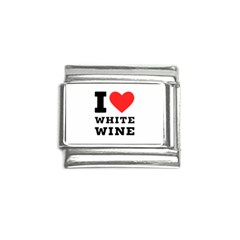 I Love White Wine Italian Charm (9mm) by ilovewhateva