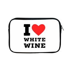 I Love White Wine Apple Ipad Mini Zipper Cases by ilovewhateva