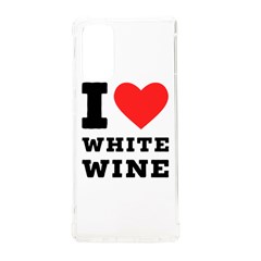 I Love White Wine Samsung Galaxy Note 20 Tpu Uv Case by ilovewhateva