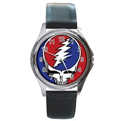 Grateful Dead Round Metal Watch