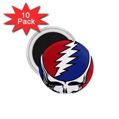 Grateful Dead 1 75  Magnets (10 Pack)  by Mog4mog4