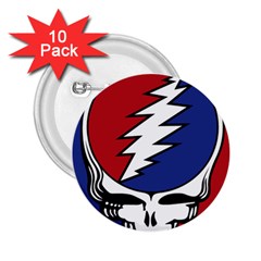 Grateful Dead 2 25  Buttons (10 Pack) 