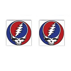 Grateful Dead Cufflinks (square) by Mog4mog4