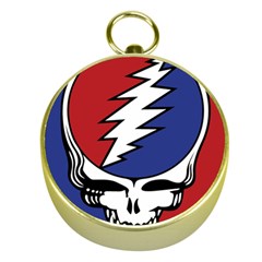 Grateful Dead Gold Compasses by Mog4mog4