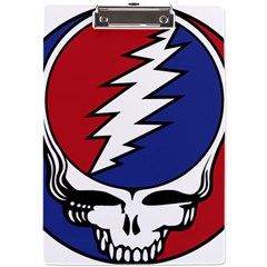 Grateful Dead A4 Acrylic Clipboard by Mog4mog4