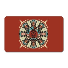 Grateful Dead Pacific Northwest Magnet (rectangular) by Mog4mog4