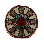 Grateful Dead Pacific Northwest Standard 15  Premium Round Cushions Front