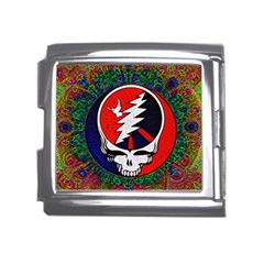 Grateful Dead Pattern Mega Link Italian Charm (18mm) by Mog4mog4