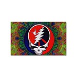 Grateful Dead Pattern Sticker Rectangular (100 pack) Front