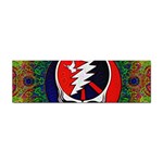 Grateful Dead Pattern Sticker Bumper (100 pack) Front