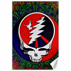 Grateful Dead Pattern Canvas 20  X 30  by Mog4mog4