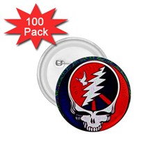 Grateful Dead Pattern 1 75  Buttons (100 Pack)  by Mog4mog4