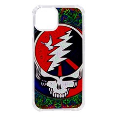 Grateful Dead Pattern Iphone 14 Tpu Uv Print Case