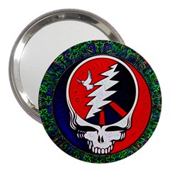 Grateful Dead Pattern 3  Handbag Mirrors