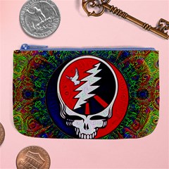 Grateful Dead Pattern Large Coin Purse