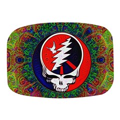 Grateful Dead Pattern Mini Square Pill Box