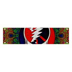 Grateful Dead Pattern Banner And Sign 4  X 1  by Mog4mog4