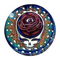 Grateful Dead Ahead Of Their Time Ornament (round Filigree) by Mog4mog4