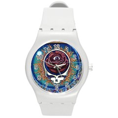 Grateful Dead Ahead Of Their Time Round Plastic Sport Watch (m) by Mog4mog4