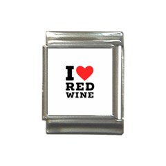 I Love Red Wine Italian Charm (13mm) by ilovewhateva