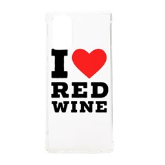 I Love Red Wine Samsung Galaxy Note 20 Tpu Uv Case by ilovewhateva