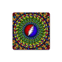 Grateful Dead Square Magnet