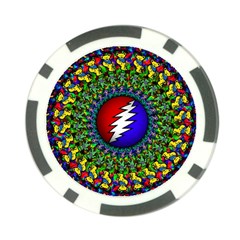 Grateful Dead Poker Chip Card Guard (10 Pack)