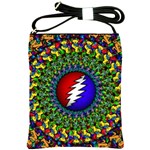 Grateful Dead Shoulder Sling Bag Front