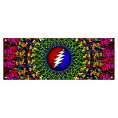 Grateful Dead Banner And Sign 8  X 3 