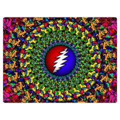 Grateful Dead Two Sides Premium Plush Fleece Blanket (extra Small) by Mog4mog4