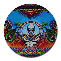 Grateful Dead Wallpapers Round Mousepad