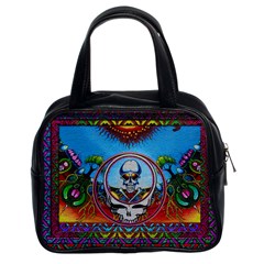 Grateful Dead Wallpapers Classic Handbag (two Sides) by Mog4mog4