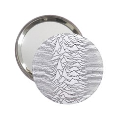 Joy Division Unknown Pleasures Post Punk 2 25  Handbag Mirrors