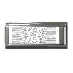 Joy Division Unknown Pleasures Post Punk Superlink Italian Charm (9mm) by Mog4mog4