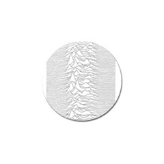 Joy Division Unknown Pleasures Post Punk Golf Ball Marker (10 Pack) by Mog4mog4