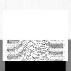 Joy Division Unknown Pleasures Post Punk Rectangular Jigsaw Puzzl by Mog4mog4