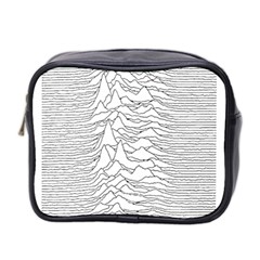 Joy Division Unknown Pleasures Post Punk Mini Toiletries Bag (two Sides) by Mog4mog4