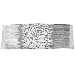 Joy Division Unknown Pleasures Post Punk Body Pillow Case (dakimakura) by Mog4mog4