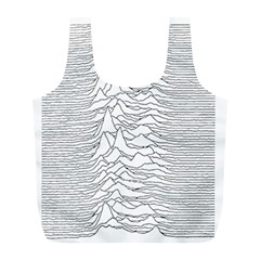 Joy Division Unknown Pleasures Post Punk Full Print Recycle Bag (l) by Mog4mog4