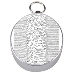 Joy Division Unknown Pleasures Post Punk Silver Compasses by Mog4mog4