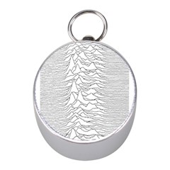 Joy Division Unknown Pleasures Post Punk Mini Silver Compasses by Mog4mog4