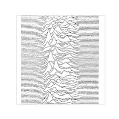 Joy Division Unknown Pleasures Post Punk Square Satin Scarf (30  X 30 ) by Mog4mog4