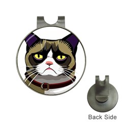 Grumpy Cat Hat Clips With Golf Markers by Mog4mog4