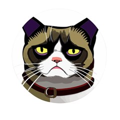 Grumpy Cat Mini Round Pill Box by Mog4mog4