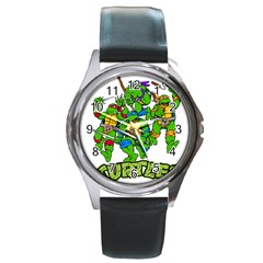 Teenage Mutant Ninja Turtles Round Metal Watch by Mog4mog4